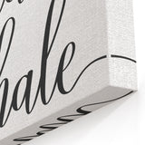 Inhale Exhale - Summer Wall Art for Mindful & Modern Décor