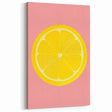Modern Lemon Fruit Art Print – Kitchen Fruit Wall Decor