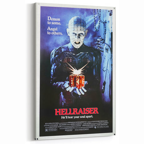 Retro Hellraiser Poster Art - Vintage Horror Movie Prints