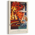 Retro Indiana Jones Temple of Doom Poster Art - Vintage Adventure Prints
