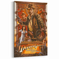 Retro Indiana Jones Raiders of the Lost Ark Poster Art - Vintage Prints