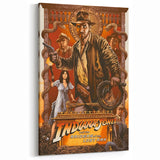 Retro Indiana Jones Raiders of the Lost Ark Poster Art - Vintage Prints