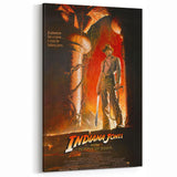 Retro Indiana Jones Temple of Doom Poster Art - Vintage Adventure Prints