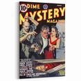 Vintage Magazine Cover Art - Dime Mystery Magazine Retro Print