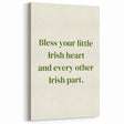 Irish Blessing St. Patrick's Day Wall Art - Celtic Home Decor