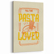 Full Time Pasta Lover - Kitchen Wall Art Food Wall Art Dining Decor