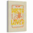 Full Time Pasta Lover - Kitchen Wall Art Food Wall Art Dining Decor