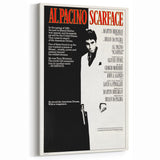 Retro Wall Art - Scarface Movie Poster - 80s Vintage Art Prints