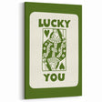 Lucky You Shamrock Wall Art - Celtic Irish Wall Art Decorations