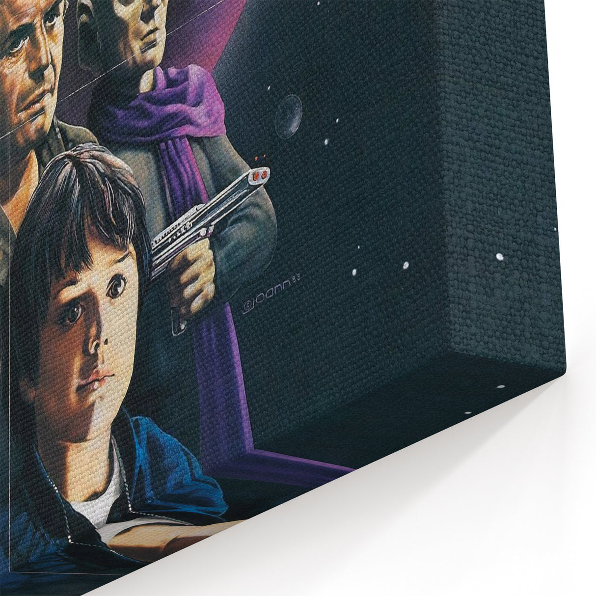 Retro Wall Art - Space Raiders Movie Poster - 80s Sci-Fi Vintage Prints