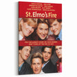 Retro Wall Art - St. Elmo's Fire Movie Poster - 80s Vintage Art Prints