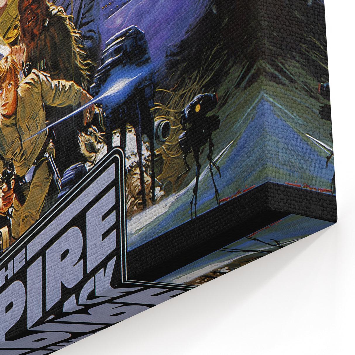 Retro Wall Art - The Empire Strikes Back Poster - Vintage Star Wars Art