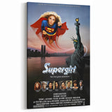 Retro Wall Art - Supergirl Movie Poster - 80s Vintage Art Prints