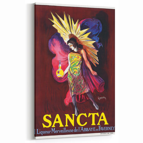 Vintage Sancta Poster – Classic Retro Wall Art for Timeless Elegance