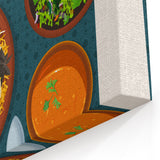 Biryani Dish Wall Art - Kitchen Wall Art Dining Room Decor