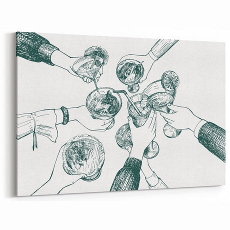 St. Patrick’s Day Bar Art - Irish Cocktail Wall Print