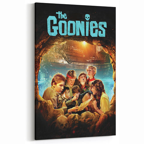 Retro Wall Art - The Goonies Movie Poster - 80s Adventure Art Prints