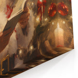 Santa’s Cozy Christmas Night – Classic Christmas Wall Decorations