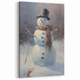 Charming Snowman Holiday Wall Art – Festive Winter Decor