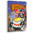 Classic Movie Art – Who Framed Roger Rabbit Poster – Retro 80s Wall Decor
