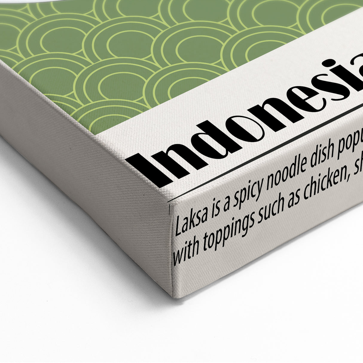 Laksa Dishes Wall Art - Southeast Asian Kitchen & Dining Decor