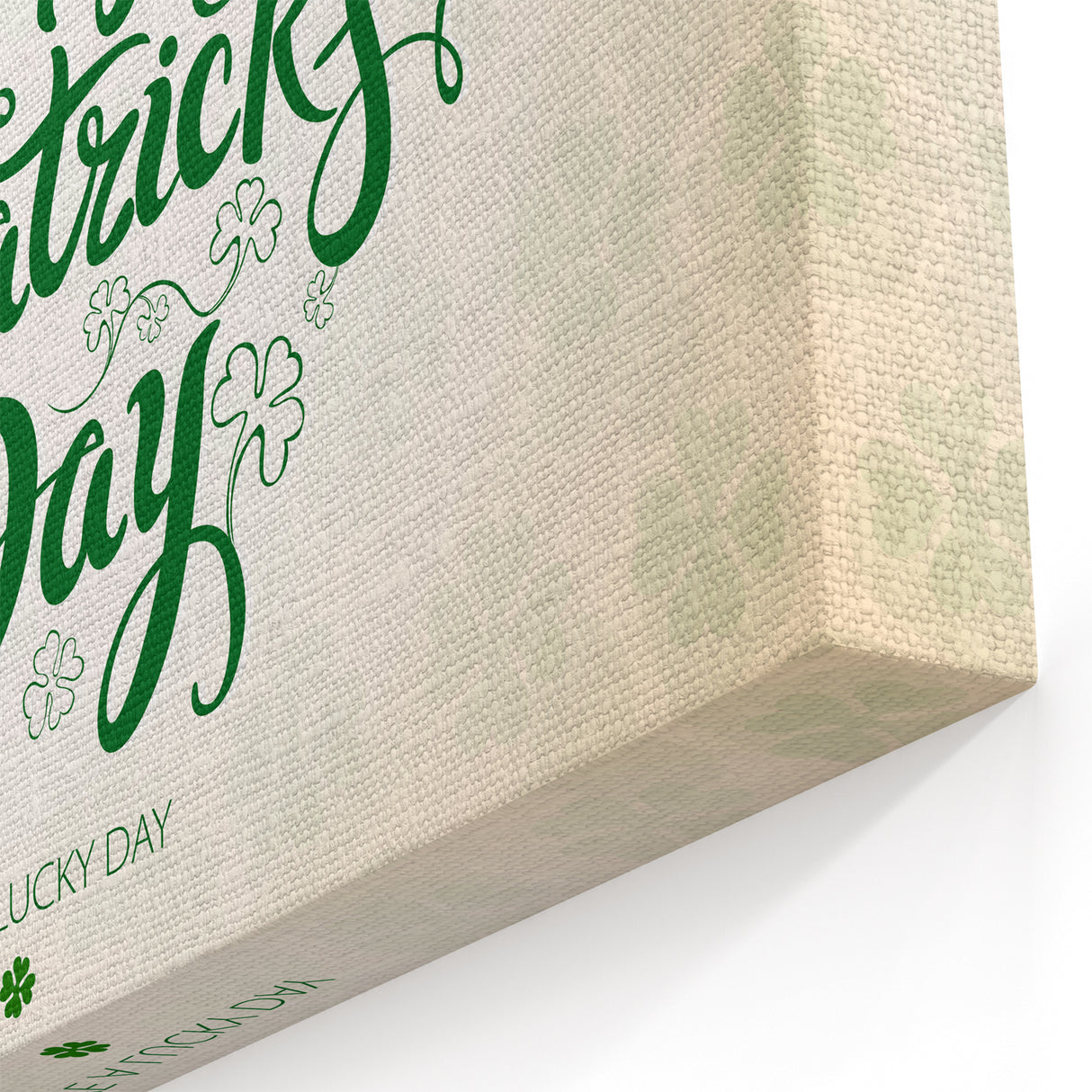 Happy St. Patrick’s Day - Irish Shamrock Wall Art