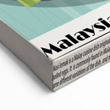 Nasi Lemak Dishes Wall Art - Malaysian Kitchen & Dining Decor