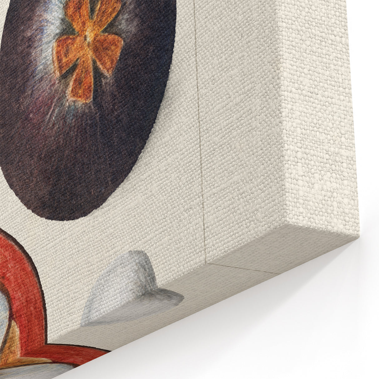 Mangosteen Fruit Wall Art – Vintage Botanical Fruit Art Print