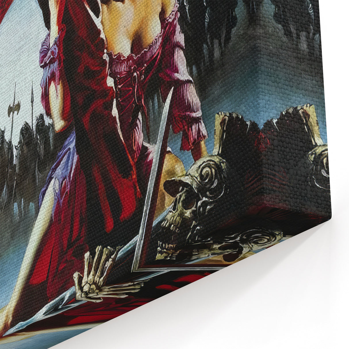 1990s Vintage Movie Poster – Army of Darkness Retro 90s Film Art