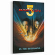1990s Vintage Movie Poster – Babylon 5 In the Beginning Sci-Fi Art