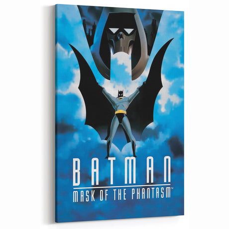 1990s Vintage Movie Poster – Batman: Mask of the Phantasm Retro Art