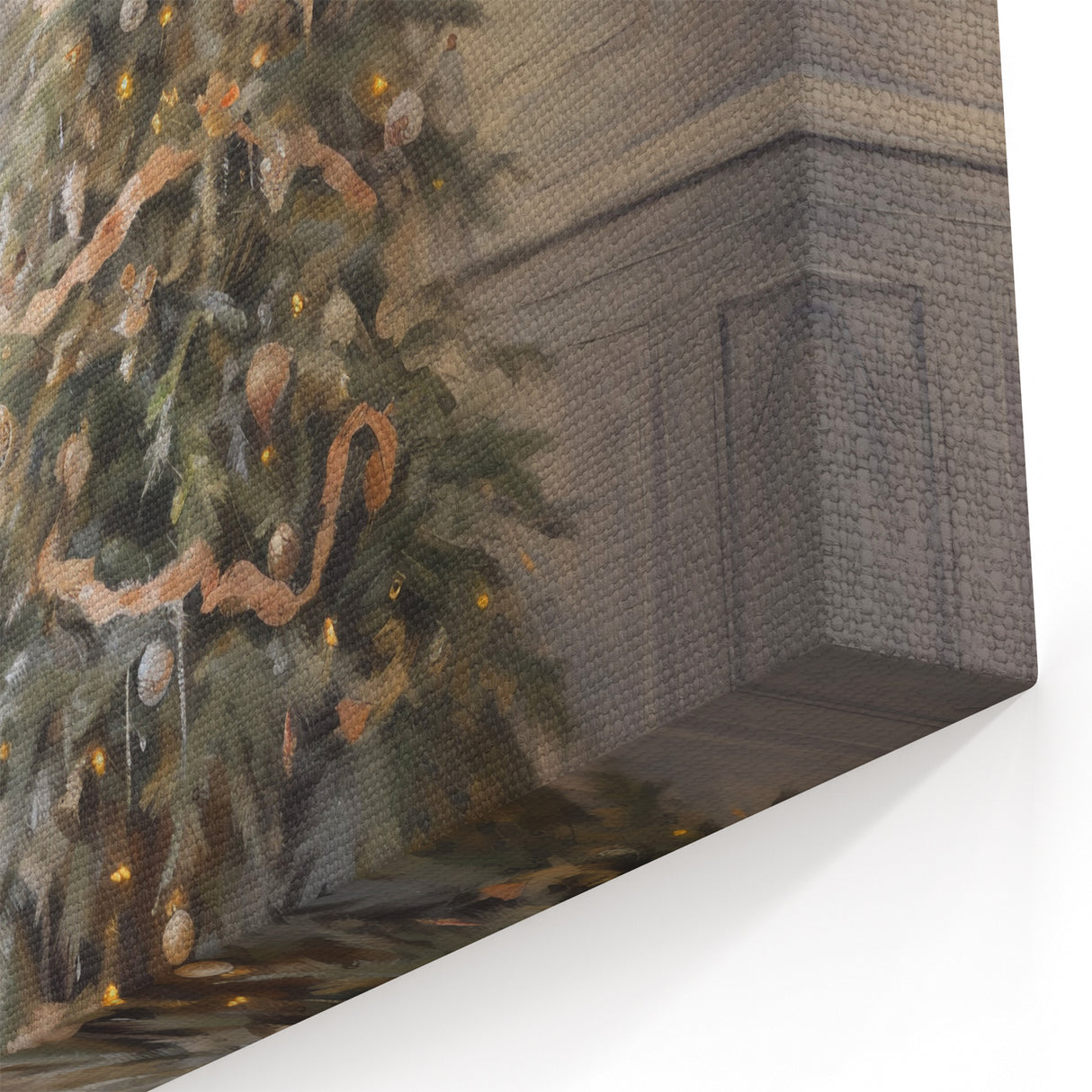 Elegant Christmas Tree – Festive Christmas Canvas Art