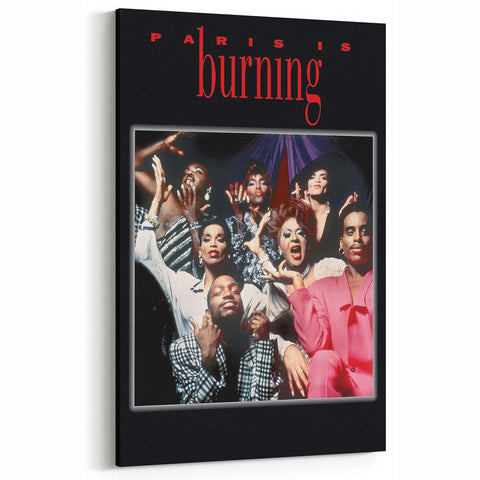 1990s Vintage Movie Poster – Classic 90s Film Art of Paris Is Burning