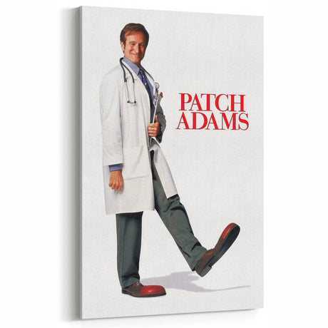 1990s Vintage Movie Poster – Classic 90s Film Art of Patch Adams