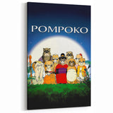 1990s Vintage Movie Poster – Classic 90s Film Art of Pom Poko