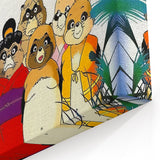 1990s Vintage Movie Poster – Classic 90s Film Art of Pom Poko
