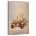 Elegant Candlelit Holiday – Cozy Christmas Wall Decor