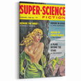 Vintage Magazine Cover Art - Super-Science Fiction Beware the Robot