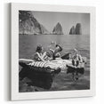 Elegant Culinary Portrait Wall Art – Floating Dining Experience