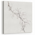 Vintage Botanical Art Prints – Elegant Branch Pencil Drawing