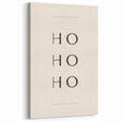 Minimalist Ho Ho Ho Christmas Wall Decor - Holiday Wall Art