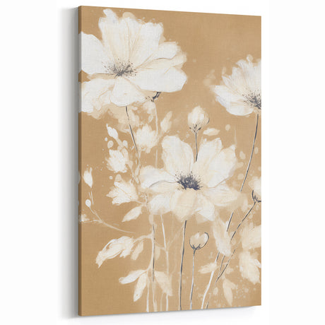 Vintage Botanical Art Prints – Elegant Floral Watercolor for Home Decor