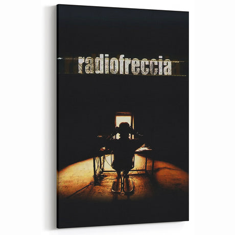 1990s Vintage Movie Poster – Classic 90s Film Art of Radiofreccia