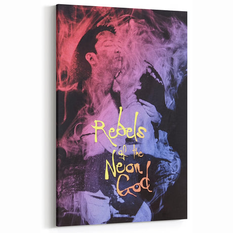 1990s Vintage Movie Poster – Rebels of the Neon God Retro Film Art