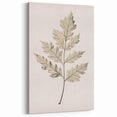 Vintage Botanical Art Prints – Elegant Oak Leaf Drawing