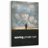 Saving Private Ryan 1990s Vintage Movie Poster | Classic 90s Film Art