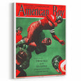 Vintage Magazine Cover Art - American Boy October 1936 Trouble on the Snaffle