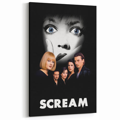 Scream 1990s Vintage Movie Poster | Classic 90s Film Art