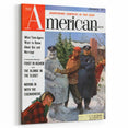 Vintage Magazine Cover Art - The American Magazine January Edition