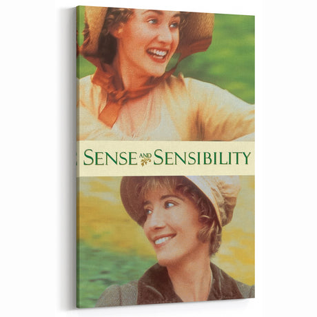 Sense and Sensibility 1990s Vintage Movie Poster | Classic 90s Film Art
